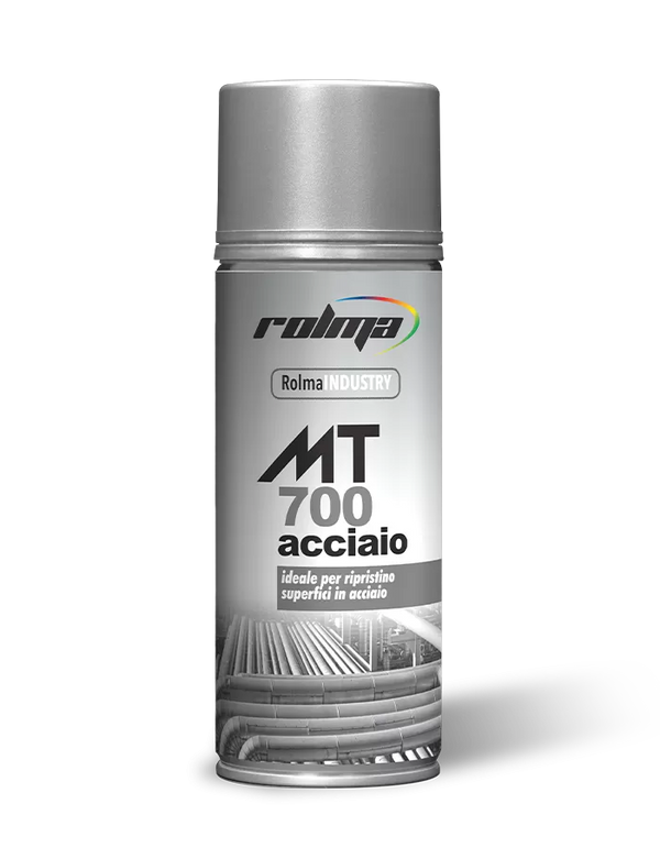 Ripristino superfici in acciaio in bombolette spray