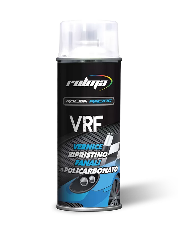 Vernice SPRAY per ripristino fanali in policarbonato