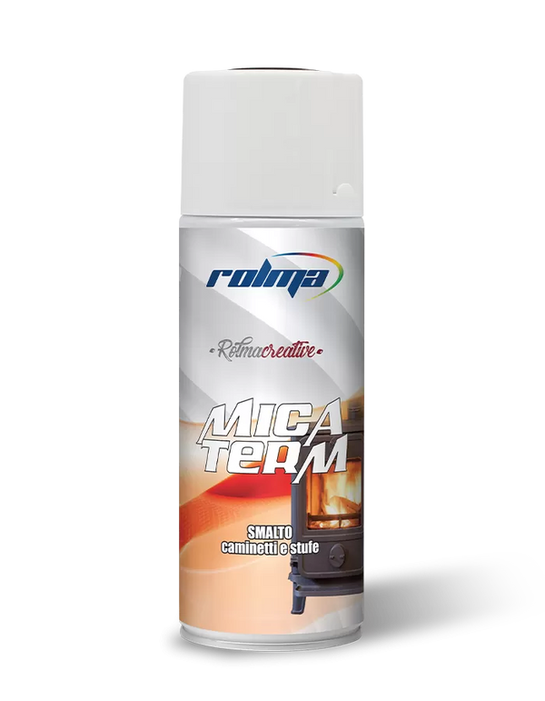 Vernice spray per caminetti e stufe