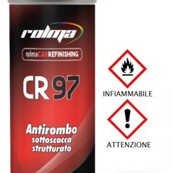 Antirombo sottoscocca strutturato in bombolette spray