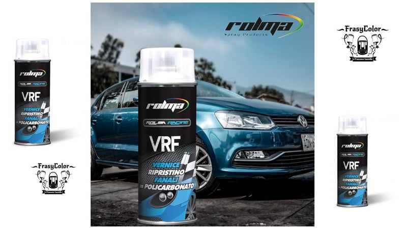 Vernice SPRAY per ripristino fanali in policarbonato