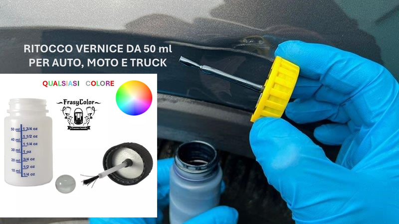 Ritocco auto e moto 50ml di colore a scelta + applicatore