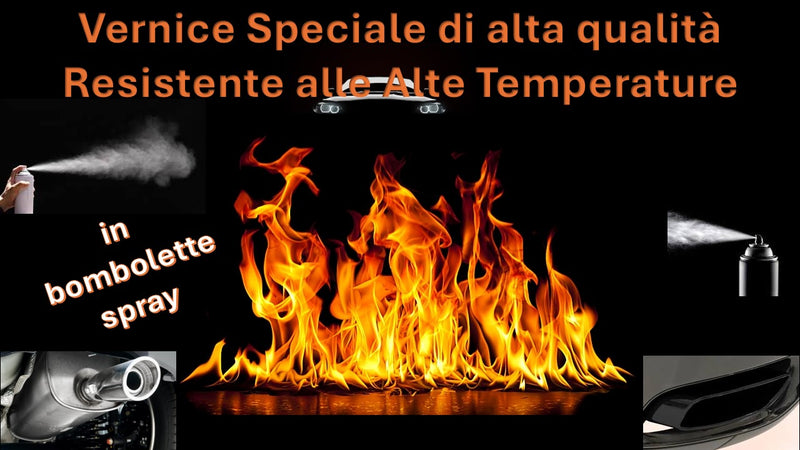 Vernice ALTA TEMPERATURA in Bombolette Spray